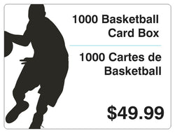 Basketball Cards 1000 Card Box NBA
