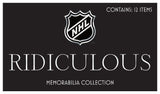 NHL - RIDICULOUS Memorabilia Collection - 12 items per box - Hockey + COA